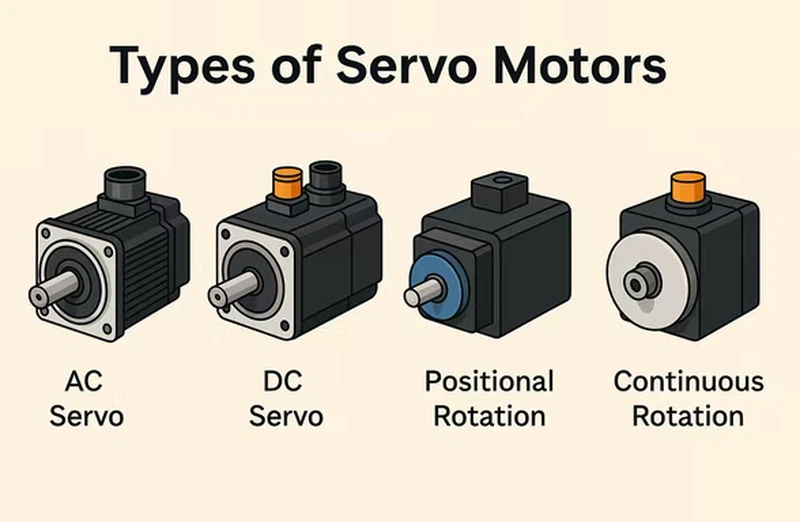 types of servo motors types of servo motors